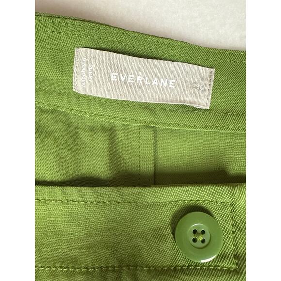 NWT Everlane Japanese goweave swing skirt women’s 10 fig leaf - Picture 4 of 13